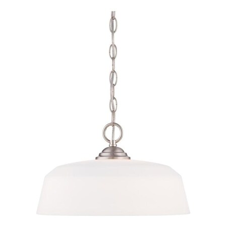 Designers Fountain Brushed Nickel Darcy One Light Full Sized Pendant 15006-DP-35